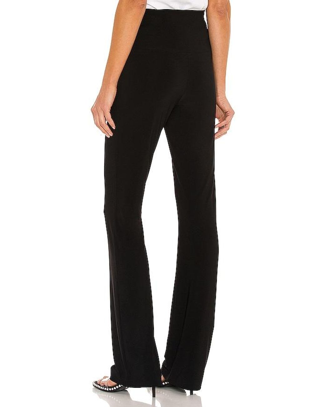 Norma Kamali Black X Lifestyle Boot Pant
