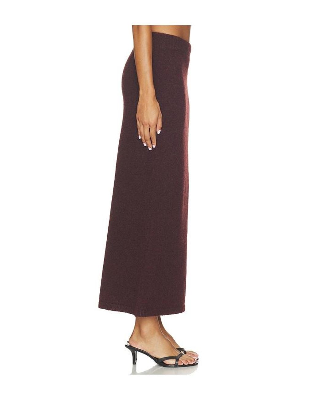Line & Dot Multicolor X Revolve Maxi Skirt