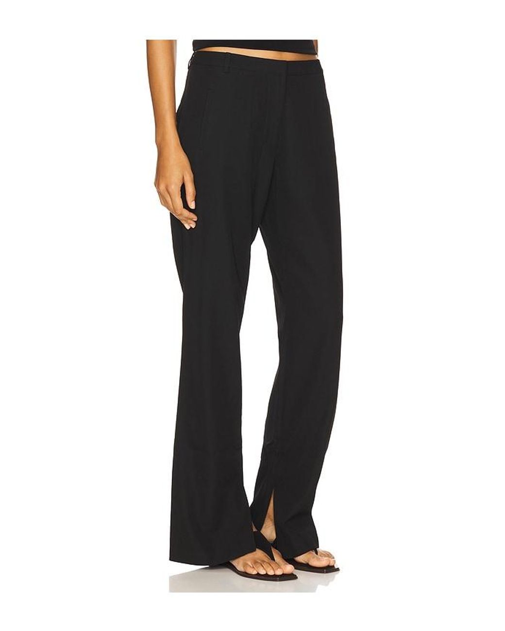 St. Agni Black St Agni 90S Split Leg Pants