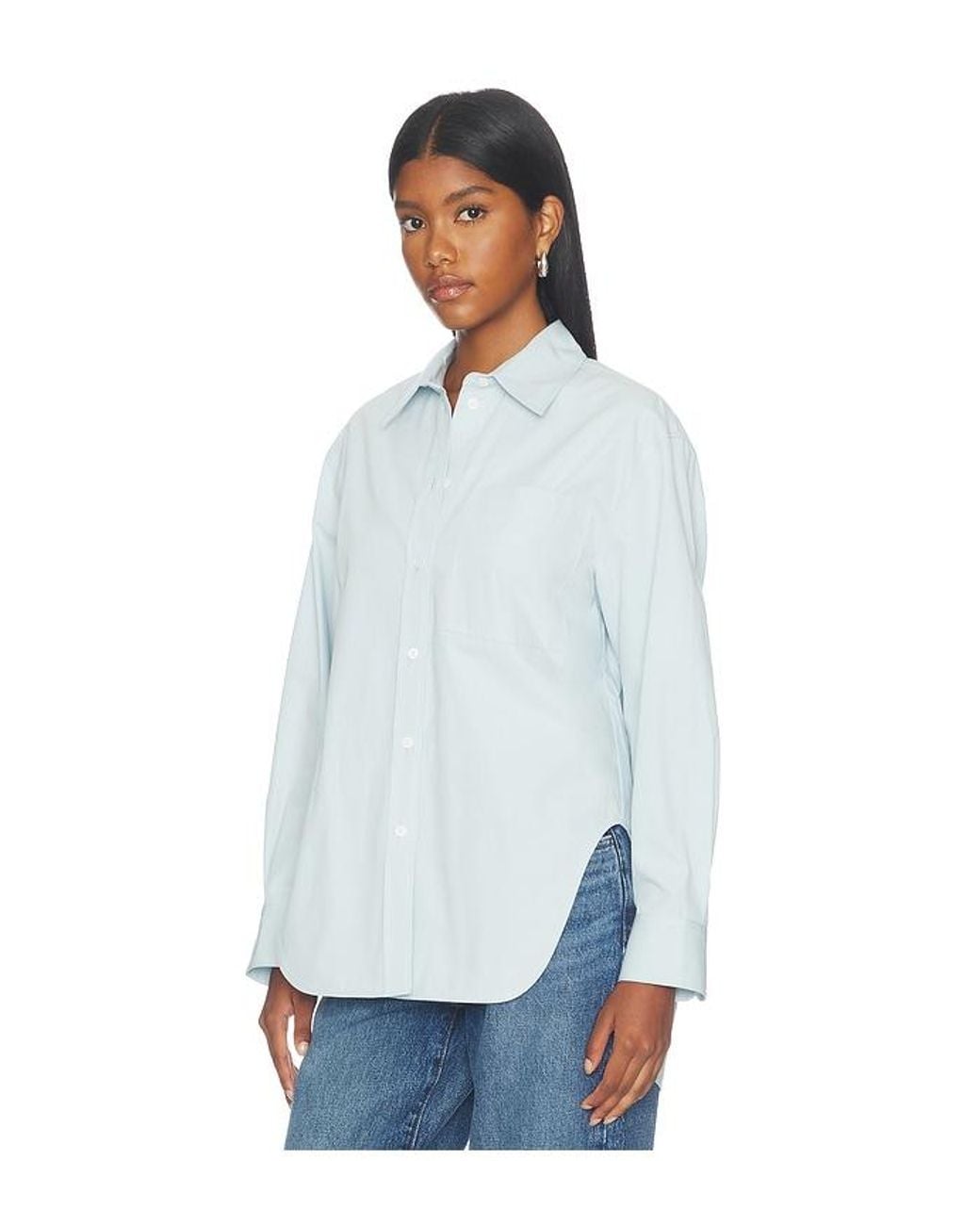 Anine Bing White Scott Shirt