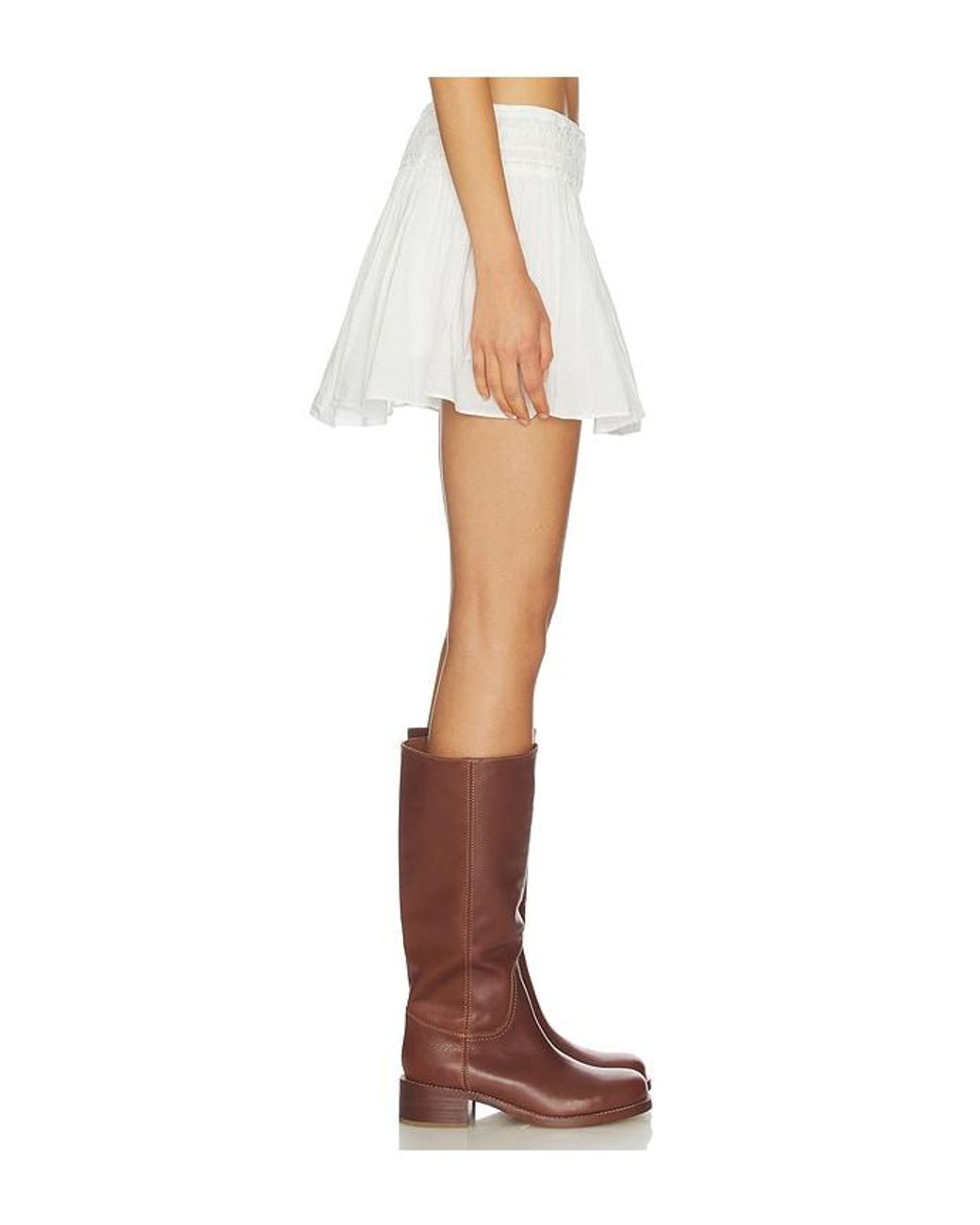 Posse White Danielle Skort