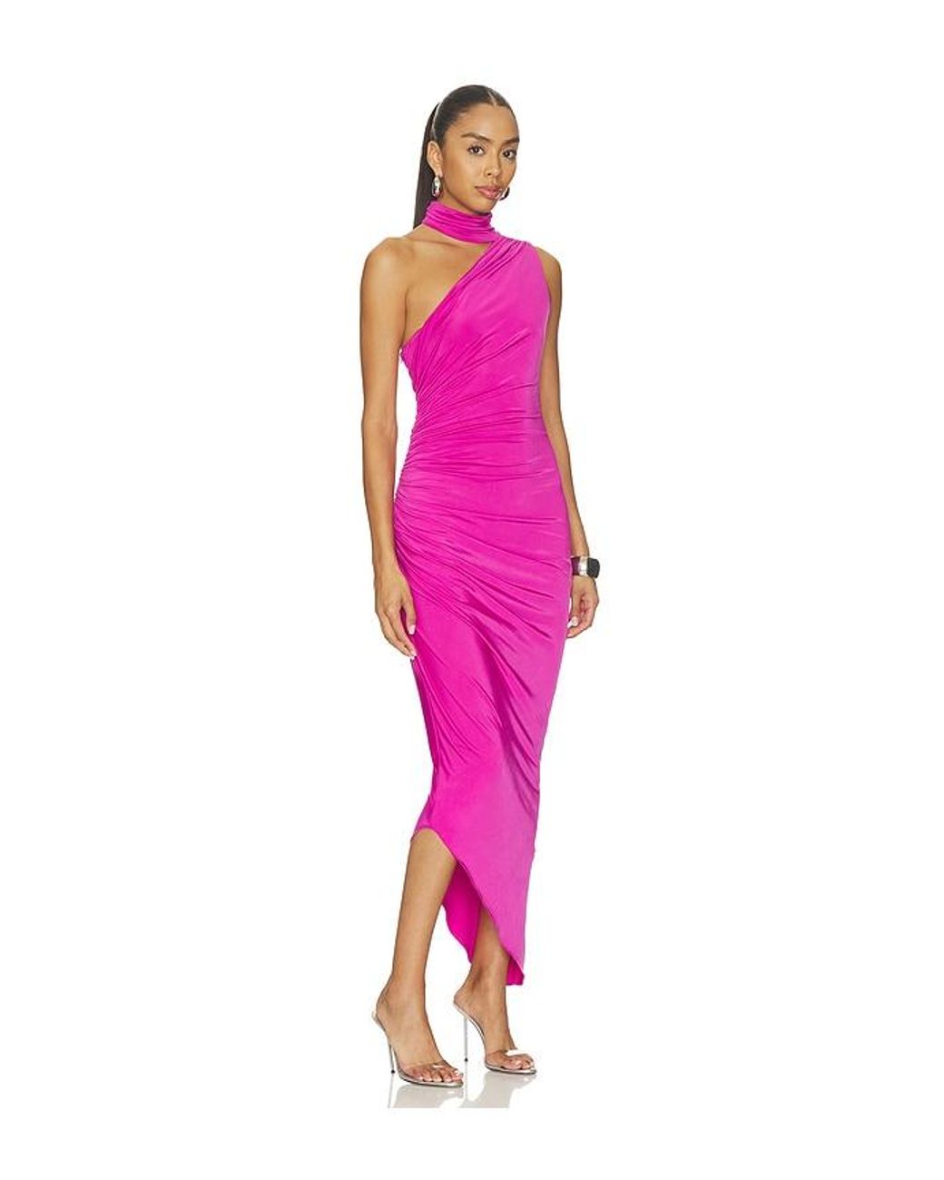 Amanda Uprichard Pink Brooke Dress