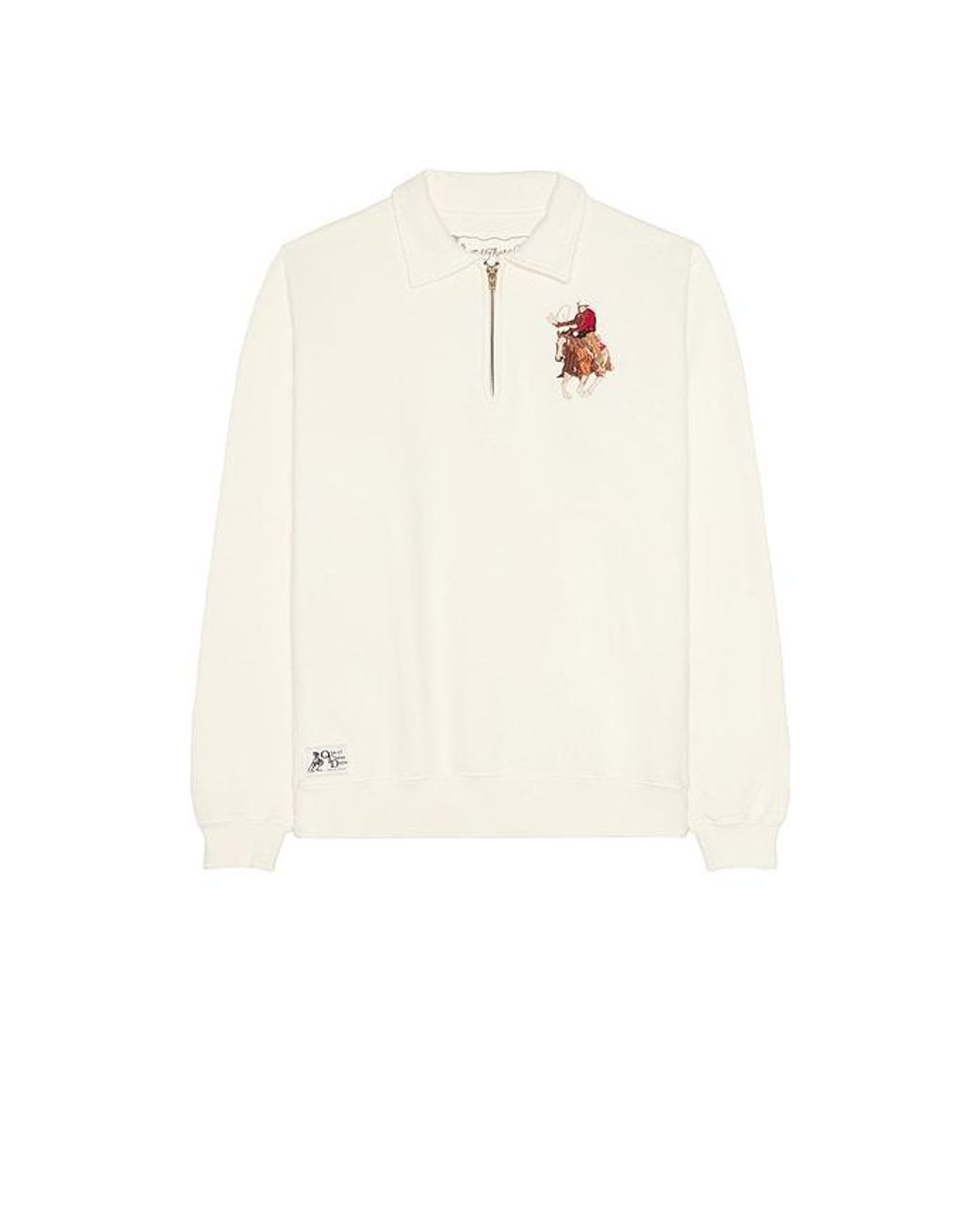 One Of These Days Natural Lasso Sport Quarter Zip for men