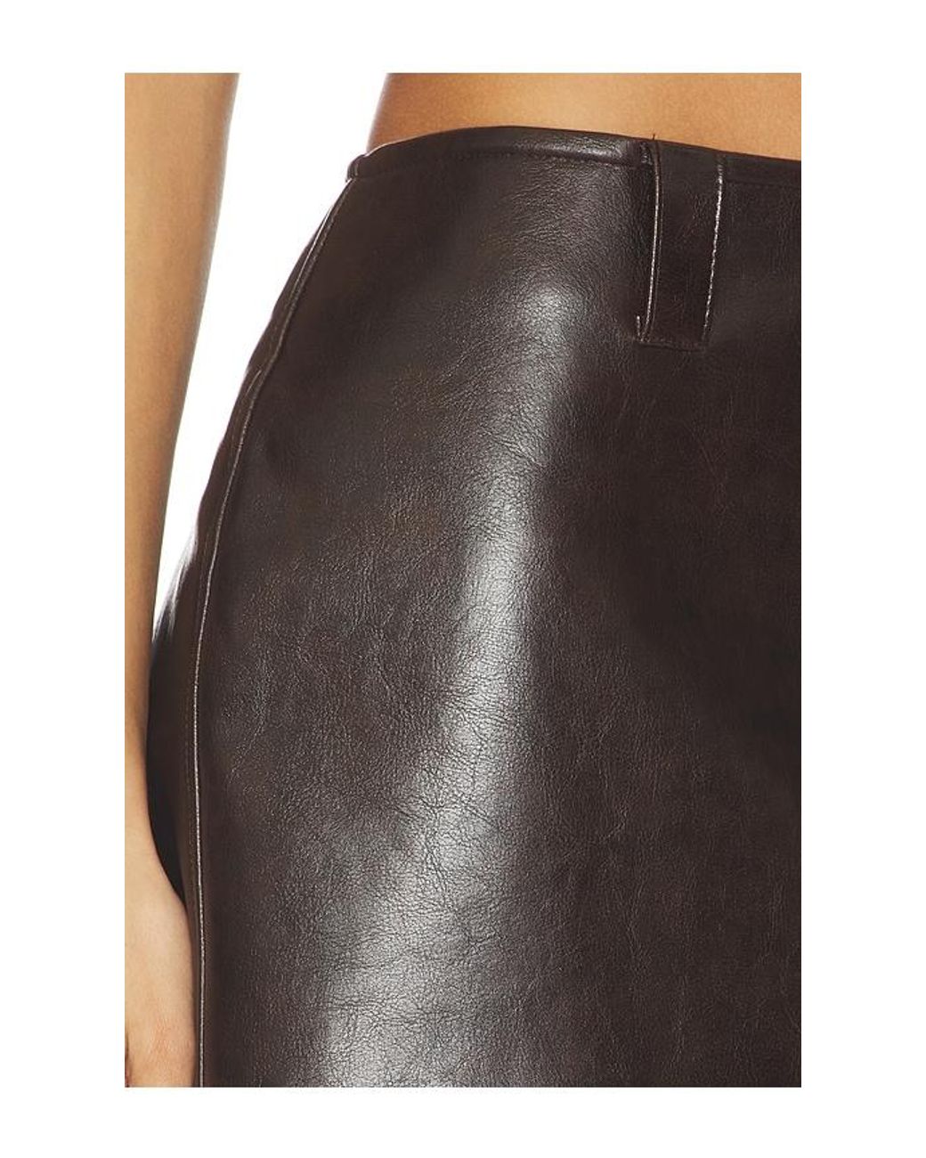 Milkwhite Black Mini Skirt