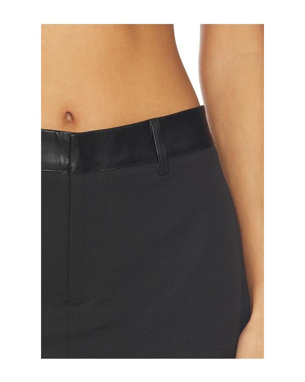 Lioness Black Rhode Mini Skirt