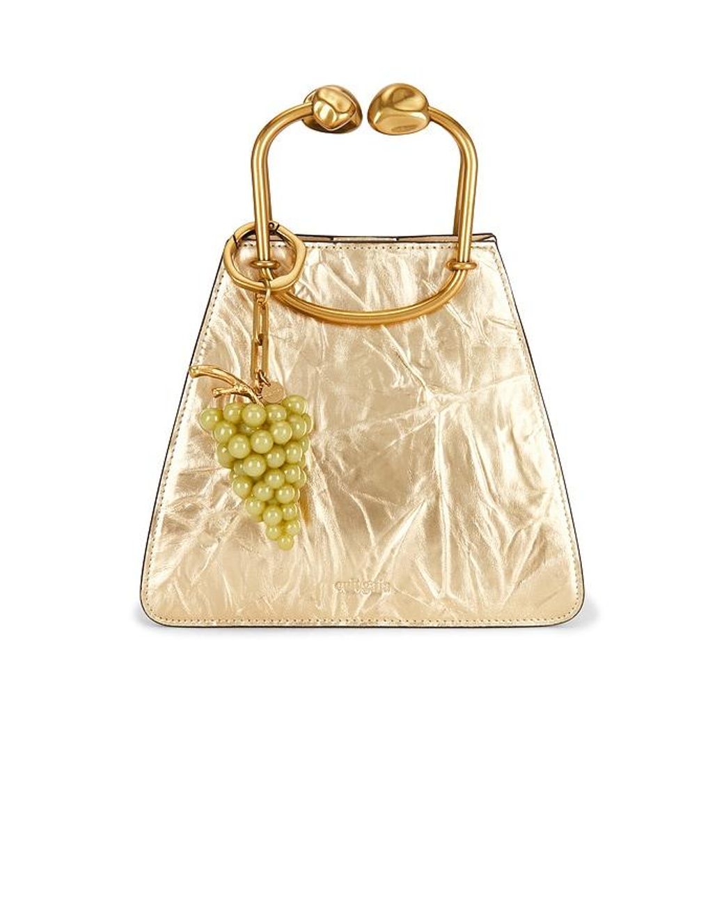 Cult Gaia Green Grape Bag Charm