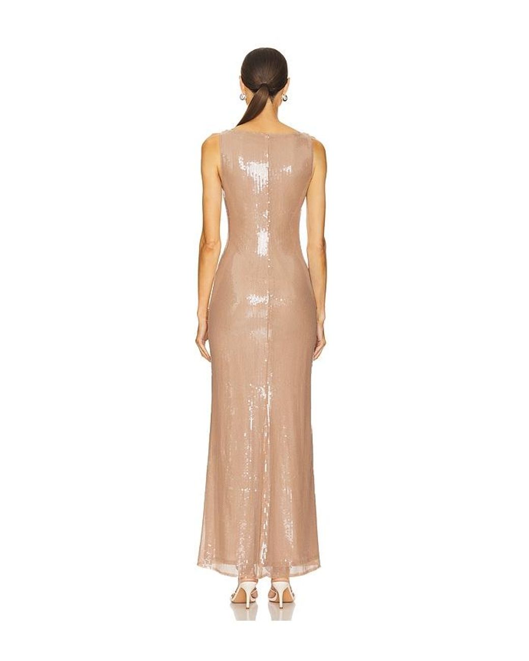 LOBA White Disa Maxi Dress
