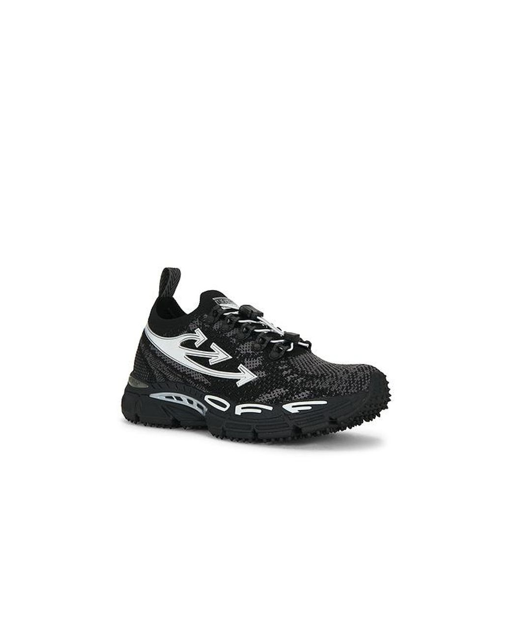 Off-White c/o Virgil Abloh Black Be Right Back Knit Sneaker