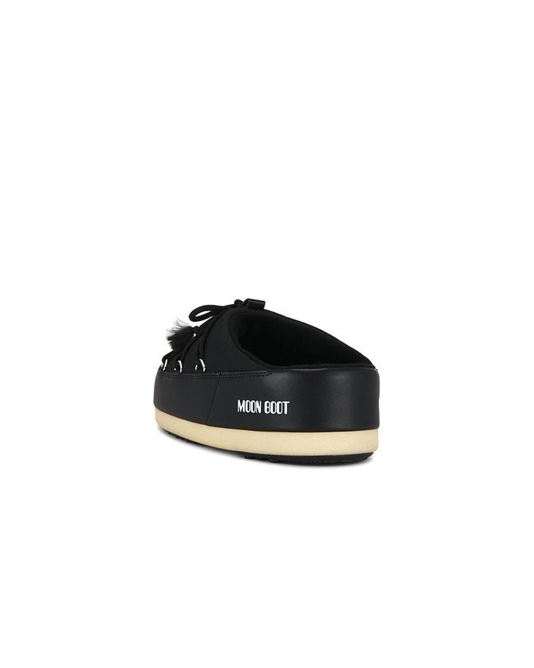 Moon Boot Black Evx Nylon Mule for men