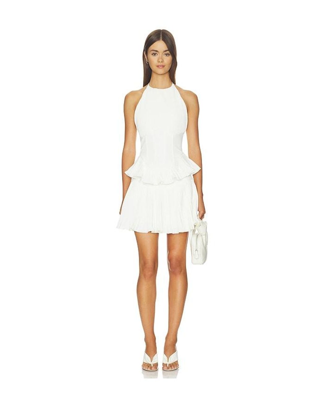 MORE TO COME White Anala Mini Skirt