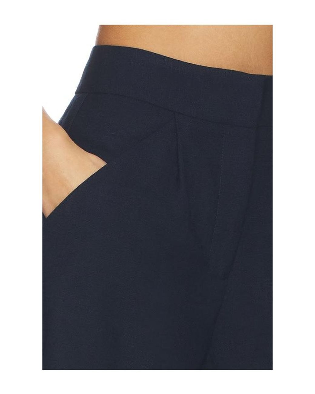 Veronica Beard Blue Marbeau Short