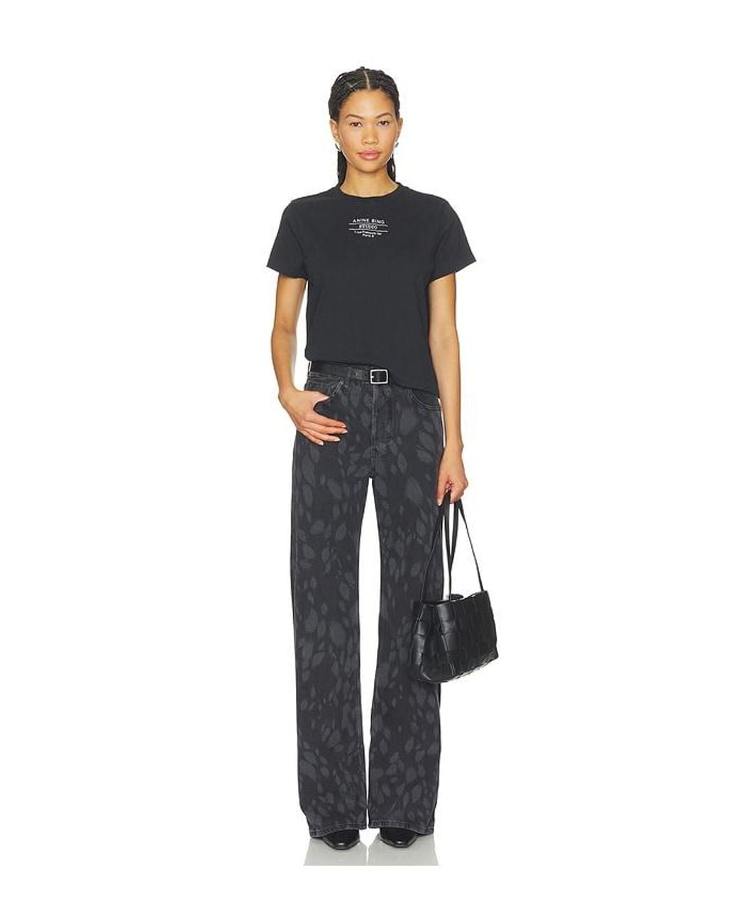 Anine Bing Blue Hugh Jean