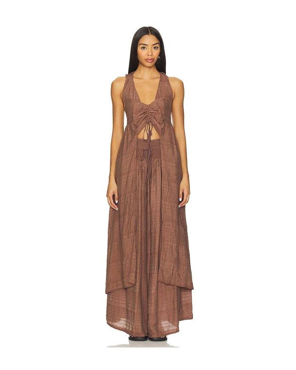 Free People Brown X Revolve Rhodes Set