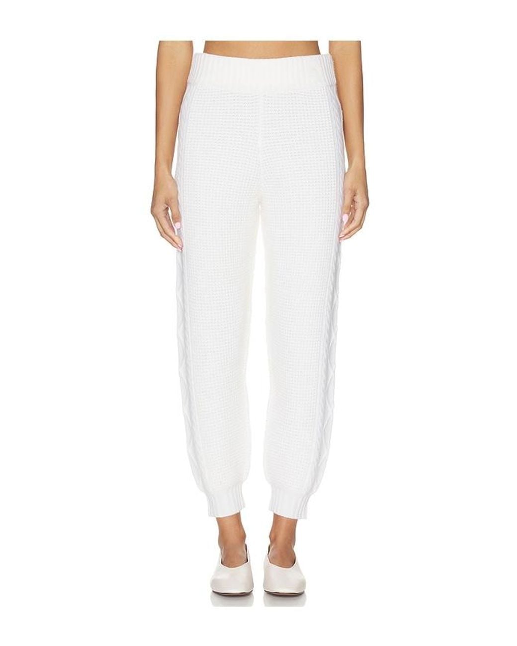 Perfect Moment White Crystal Jogger