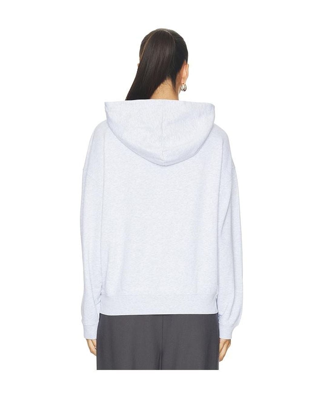 Anine Bing White Harvey Sweatshirt