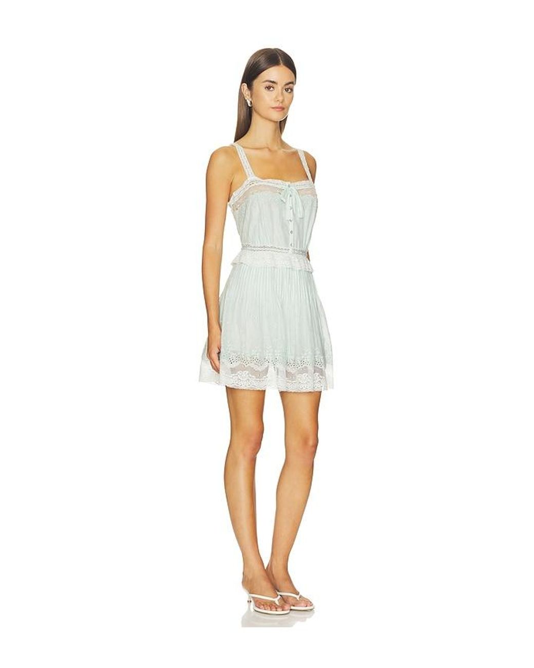 LoveShackFancy White Hadlee Dress