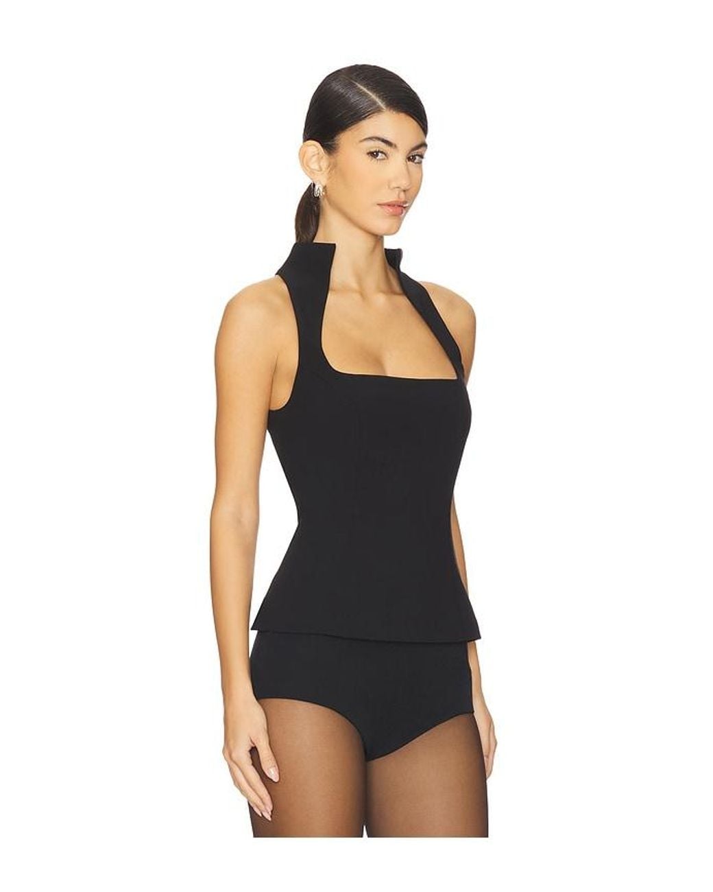 MAJORELLE Black Lori Top