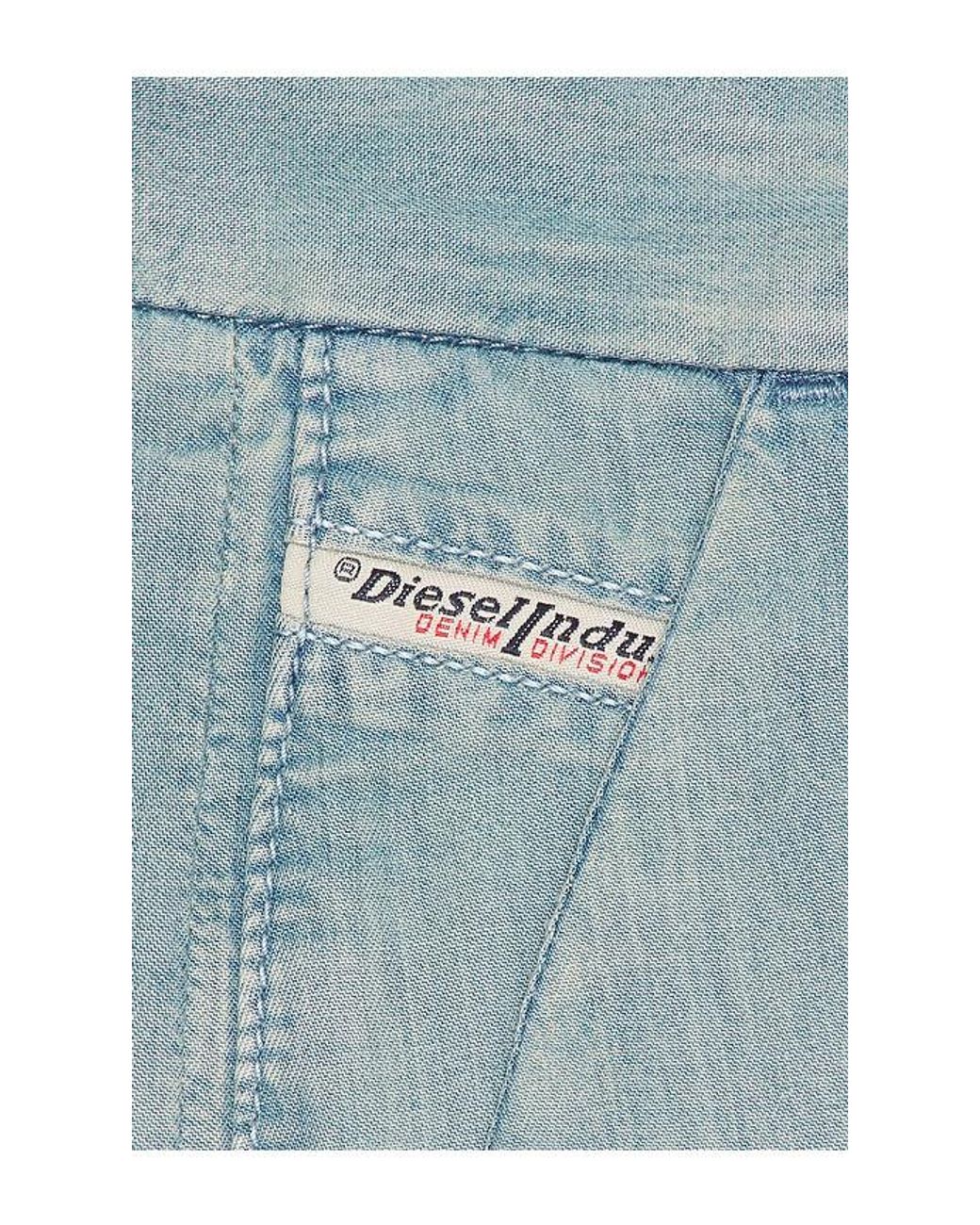 DIESEL Blue D-Tylor-Short-S Shorts for men