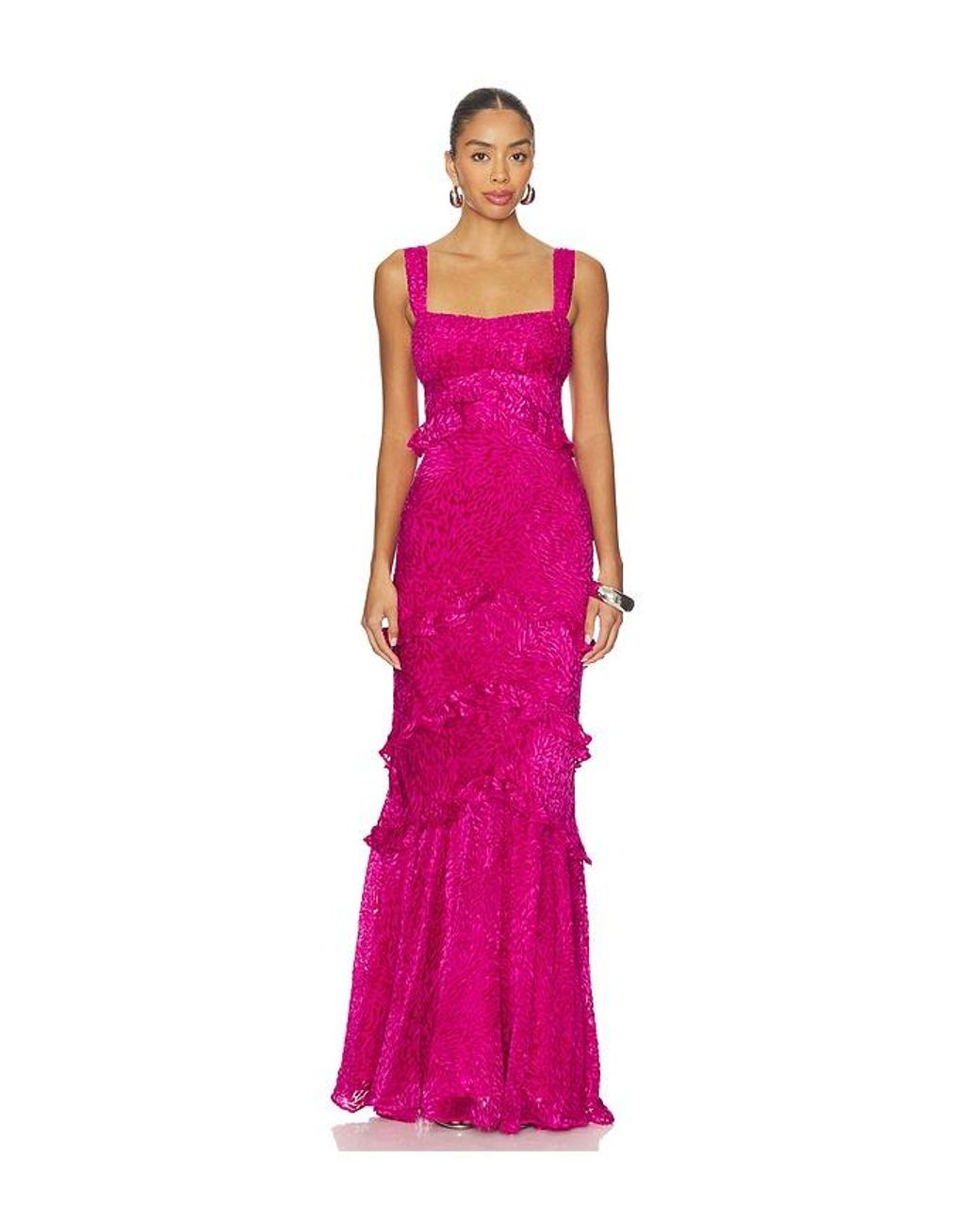 Saloni Pink Chandra Dress