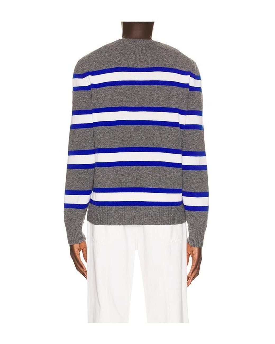Canada Goose Blue Matawin Crew Knit Sweater for men