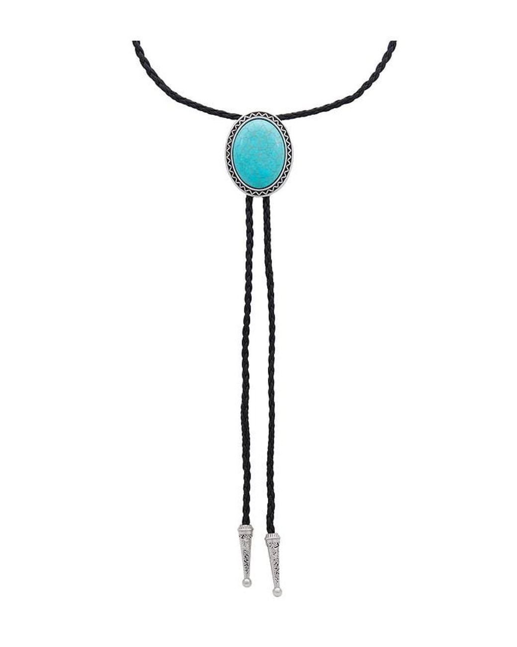 petit moments Black Marengo Bolo Necklace