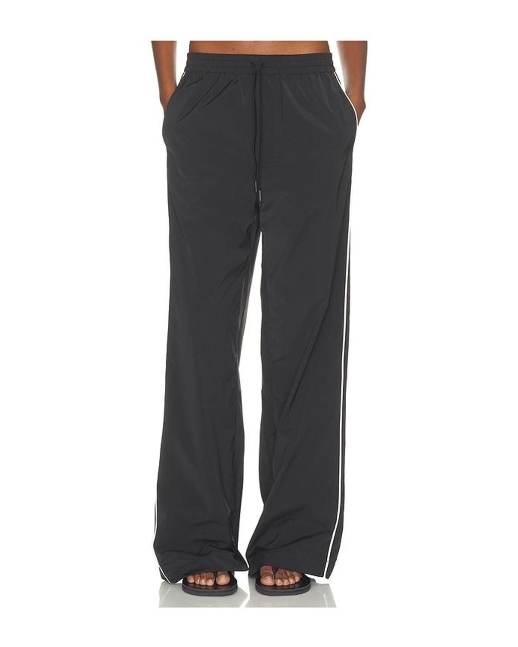 GOOD AMERICAN Black The Sport Pants