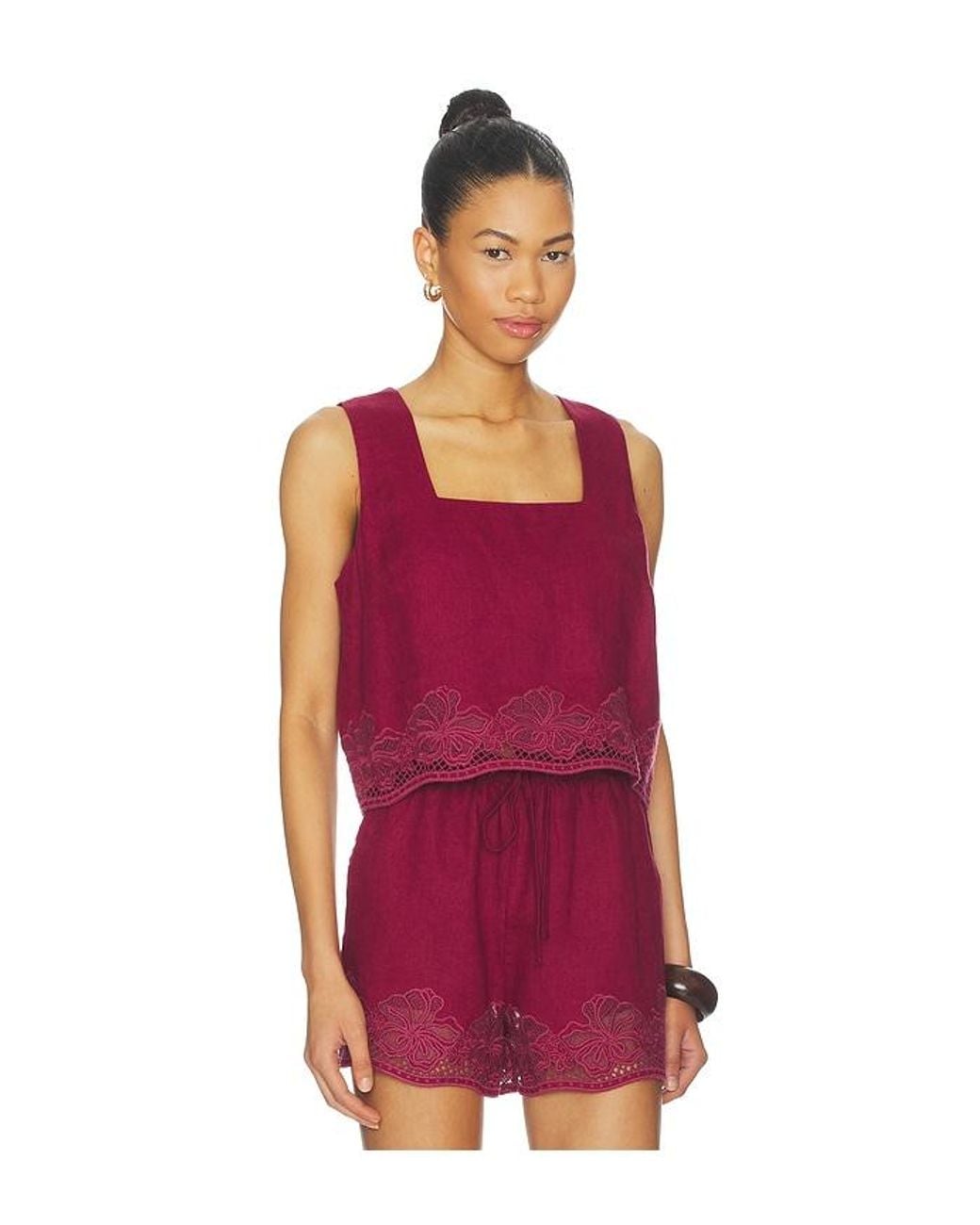 Rails Red Alira Top