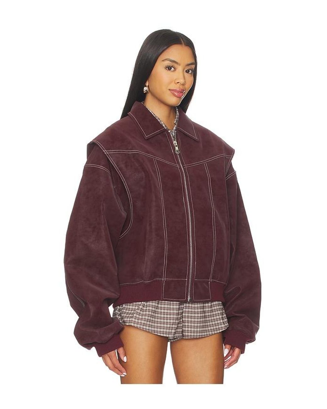 Lioness Red Vista Bomber Jacket