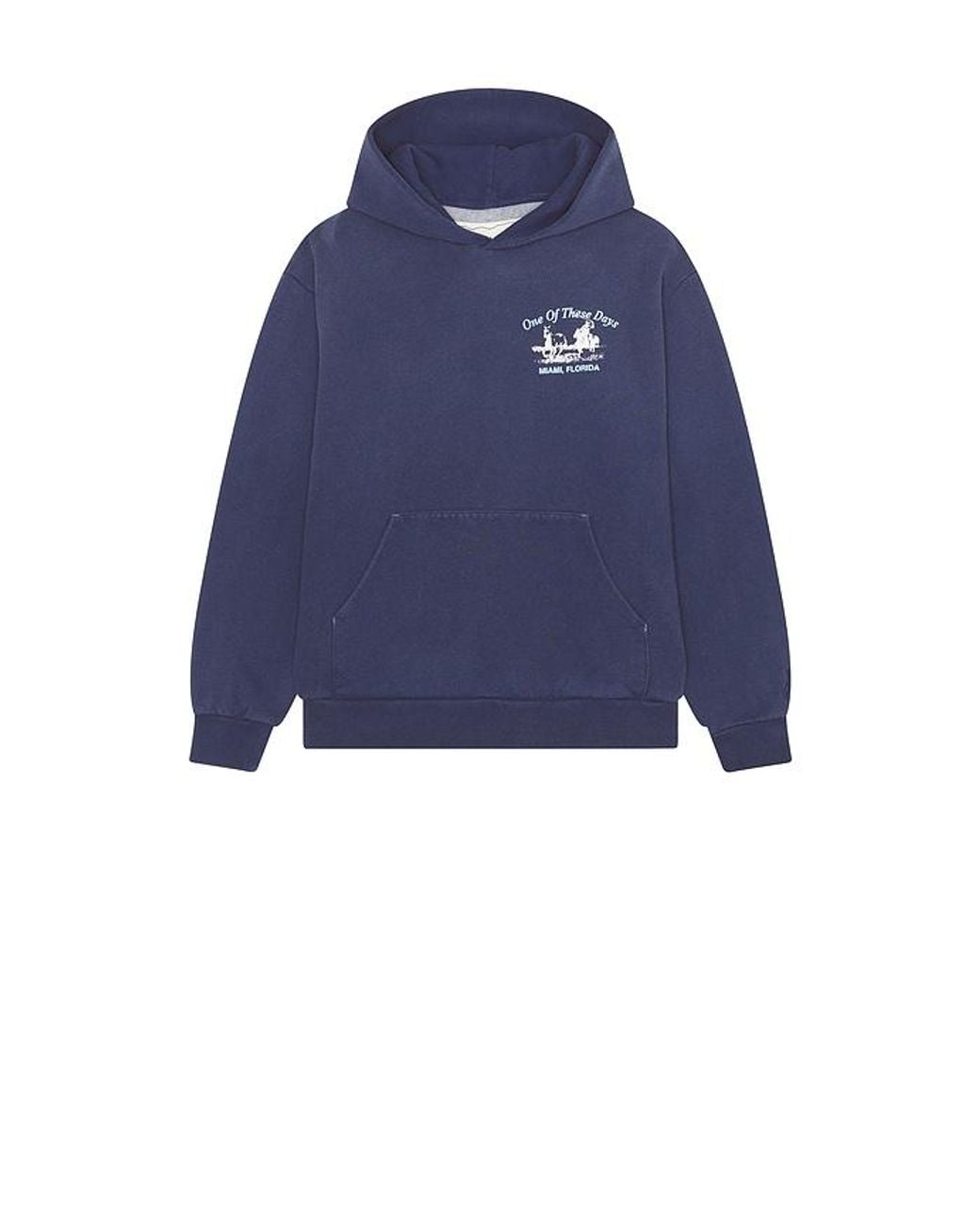 One Of These Days Blue X Revolve X Fwrd Miami Design 24 Hoodie for men