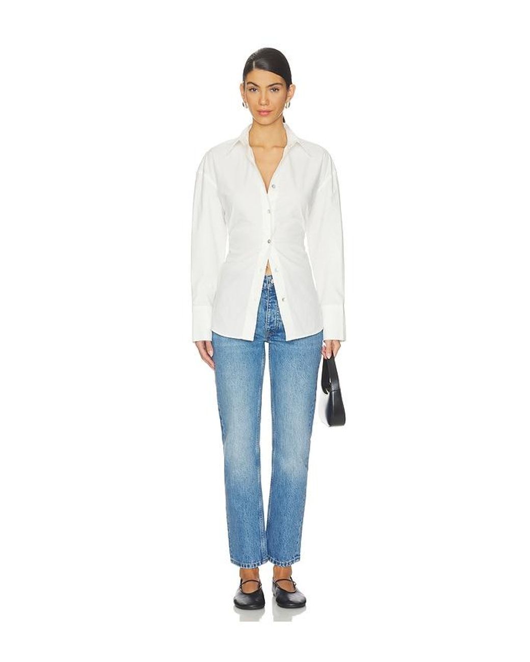 Nia White Jules Shirt