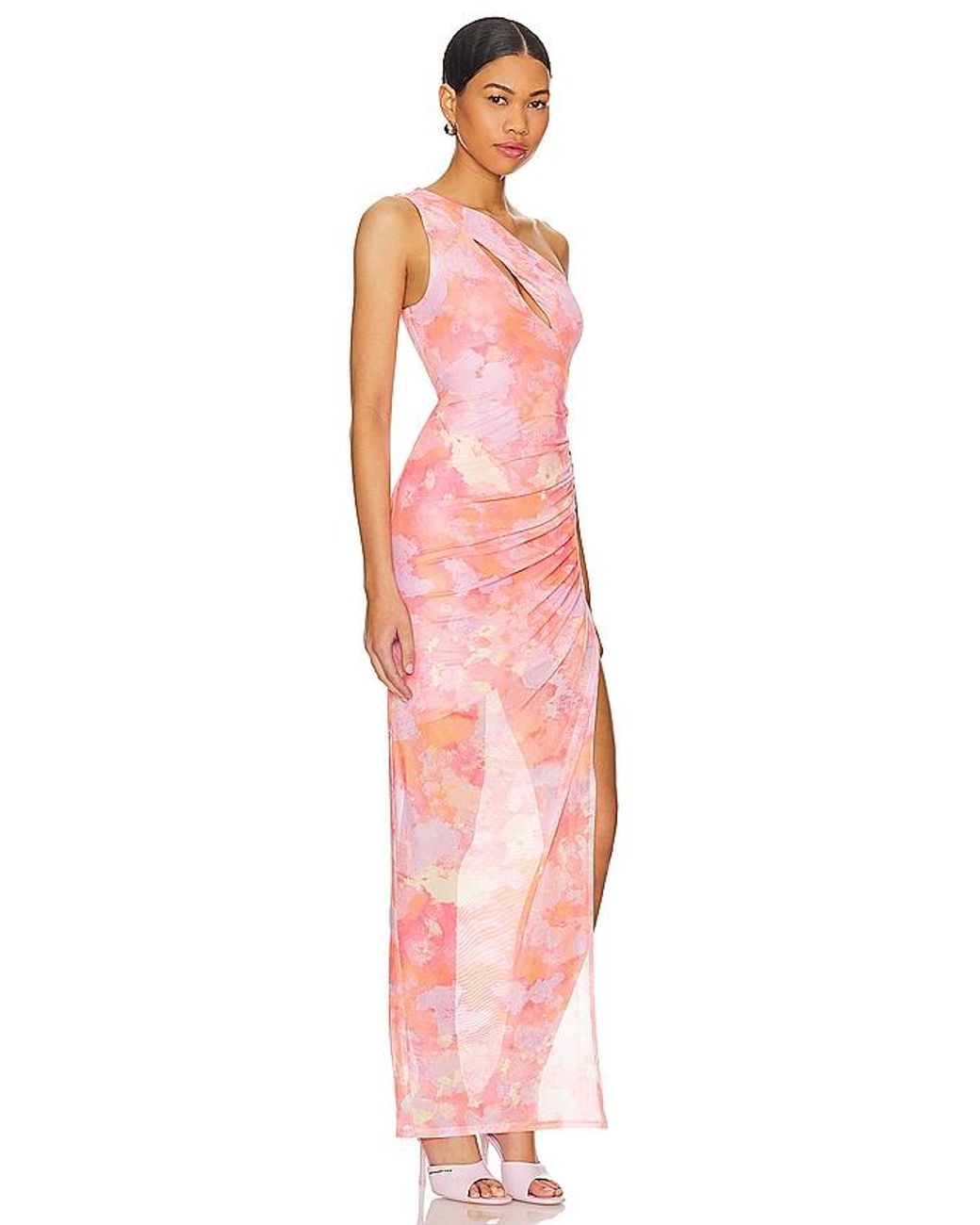 MAJORELLE Red Dorothea Gown