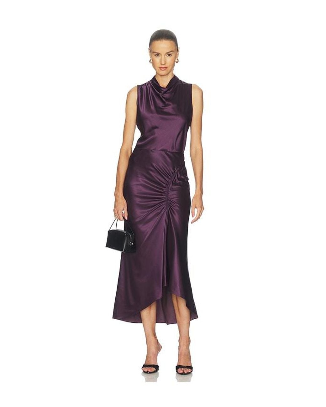 Veronica Beard Purple Felecia Skirt