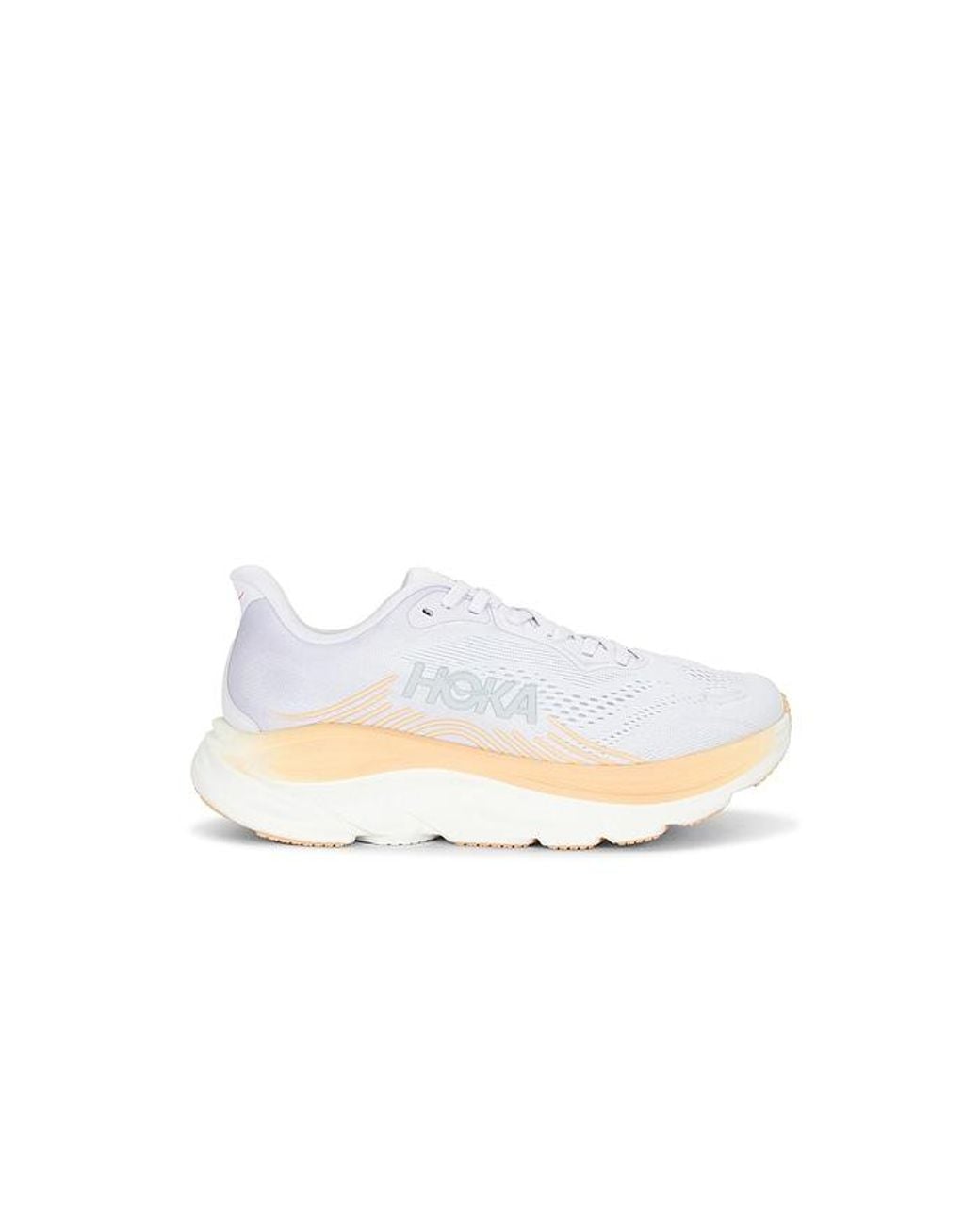 Hoka One One White Clifton 11 Sneaker