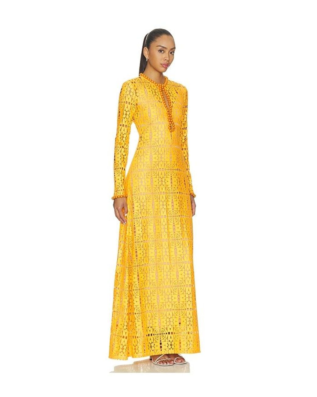 Alexis Yellow Casilda Dress