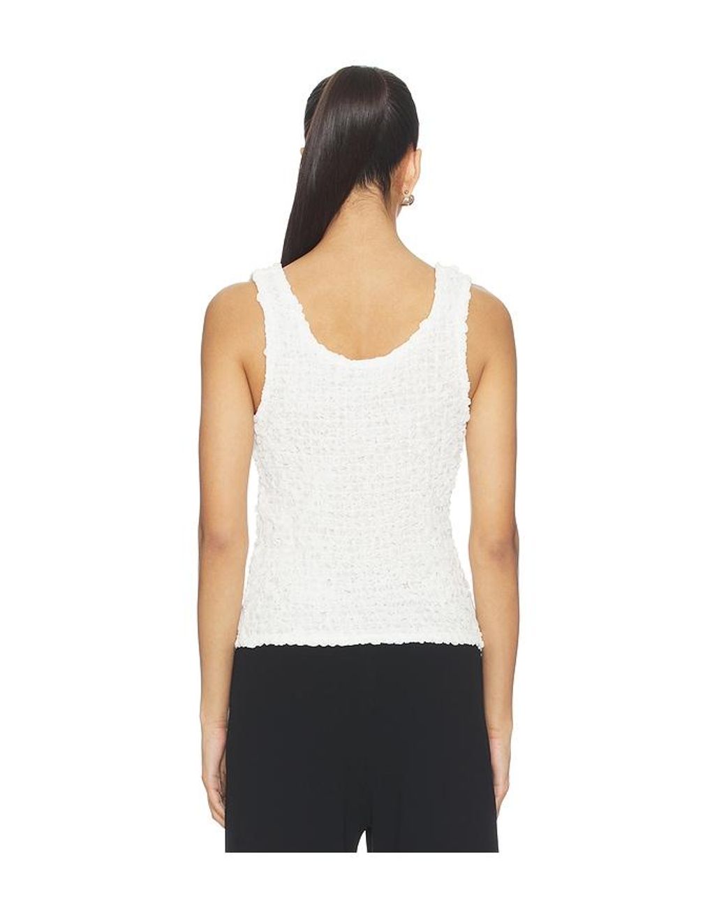 Enza Costa White Dimension Tank