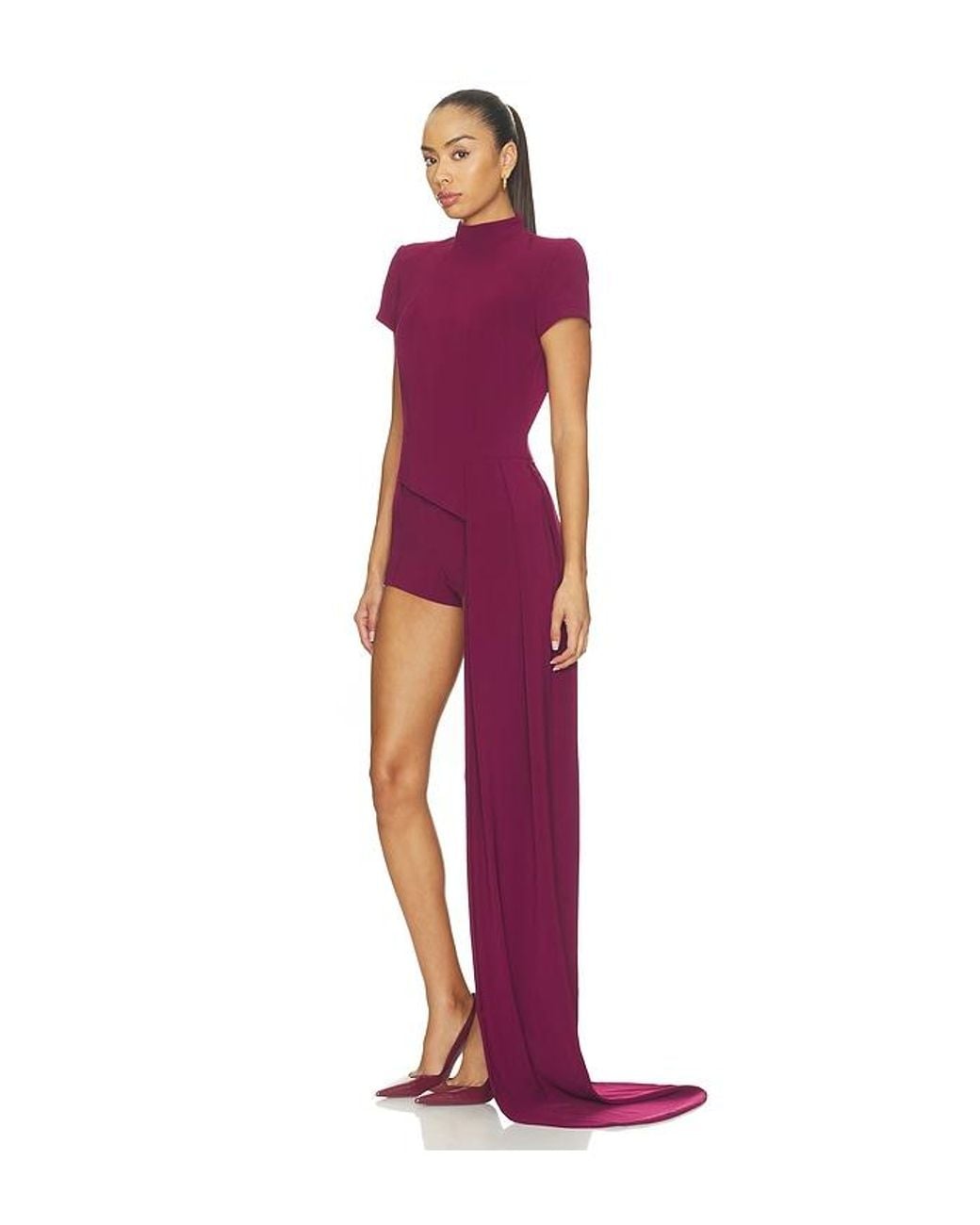 Nadine Merabi Red Pippa Top