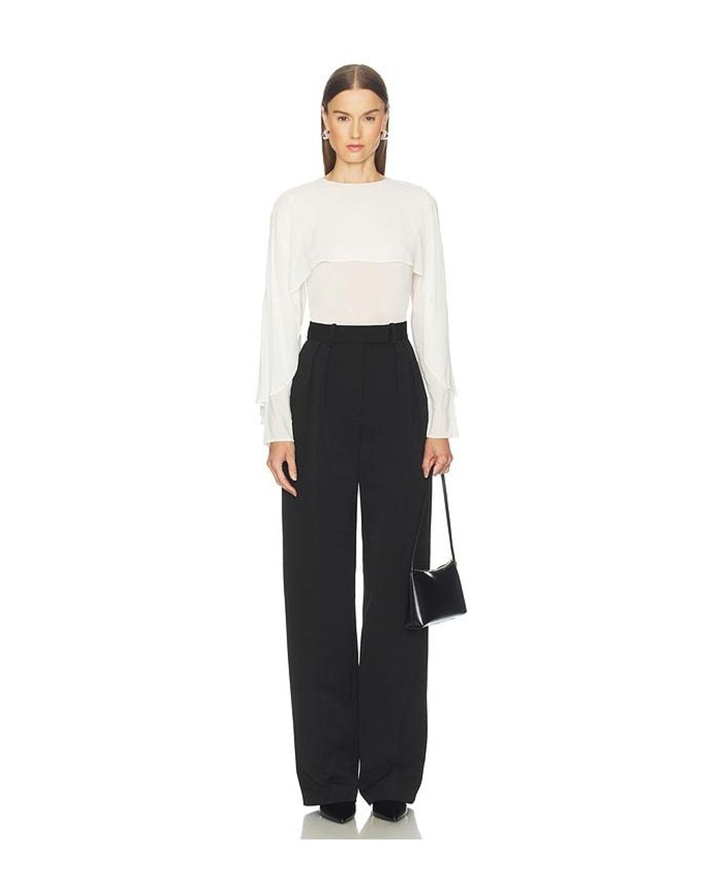 L'academie White Tesh Top