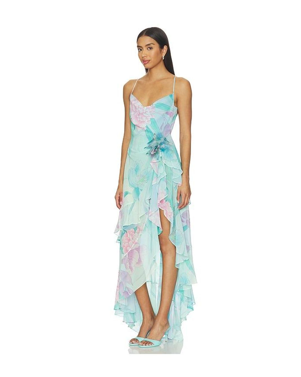 retroféte Blue Samara Dress