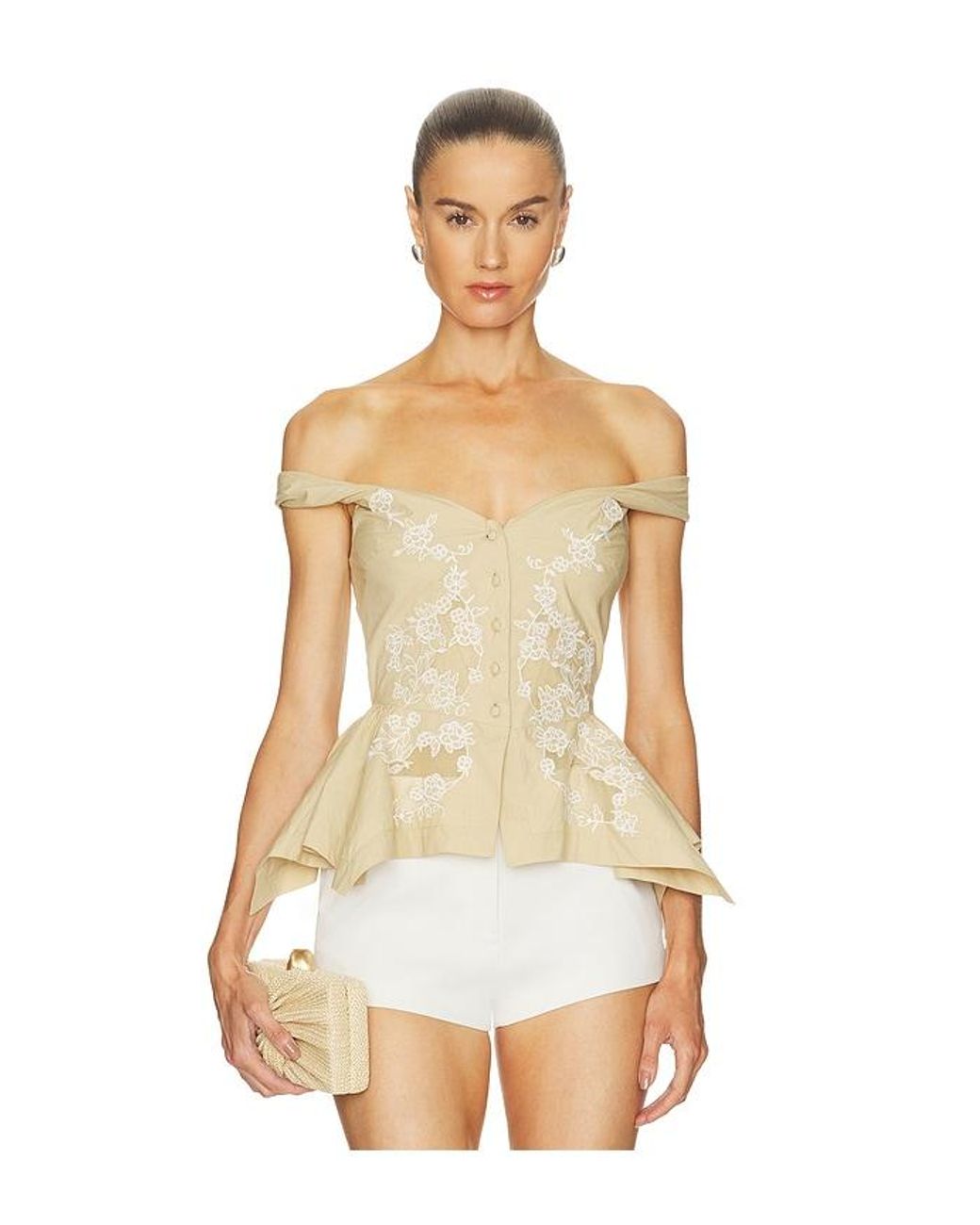 LPA White Isadora Top