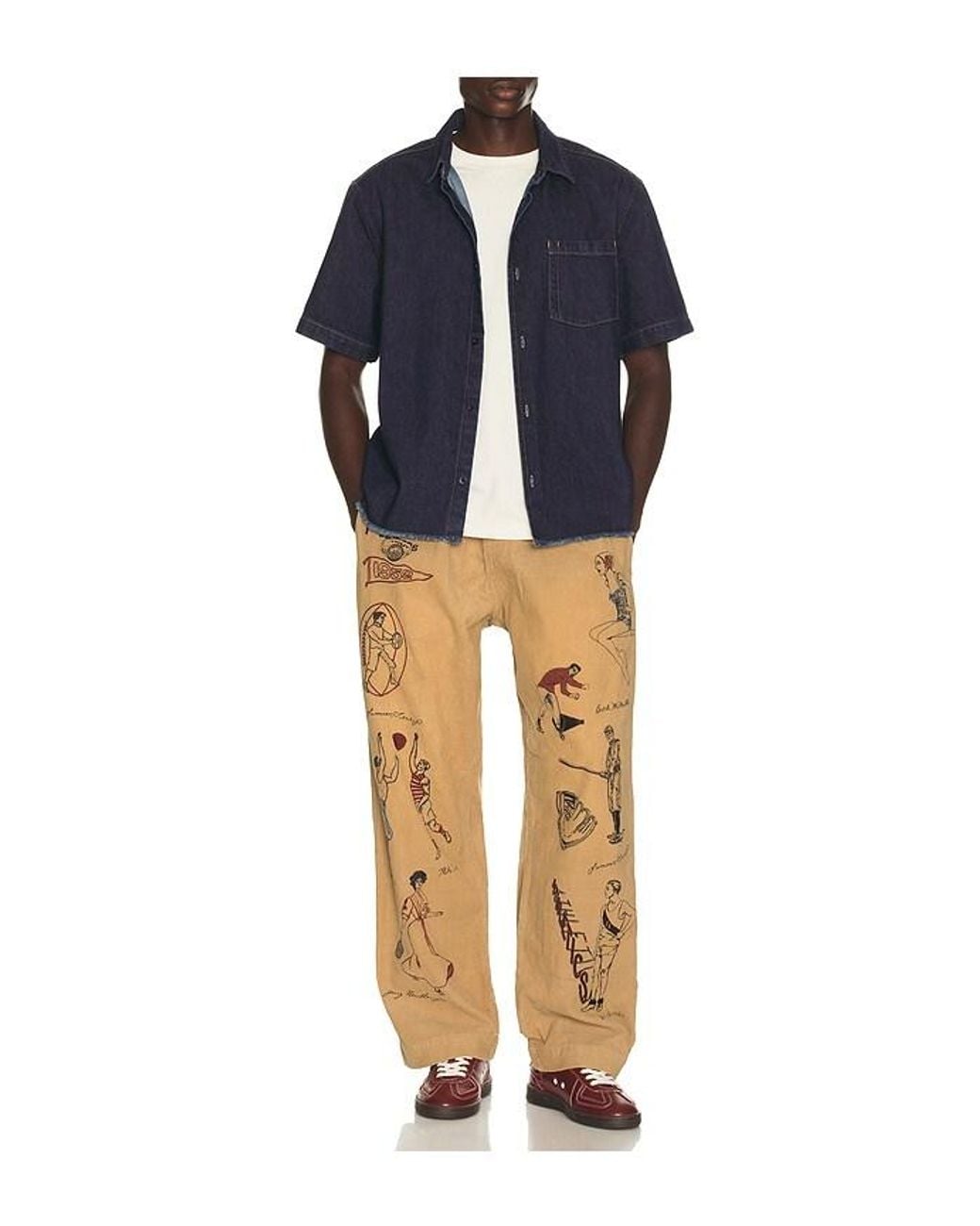 Samuel Zelig Natural Varsity Pant for men