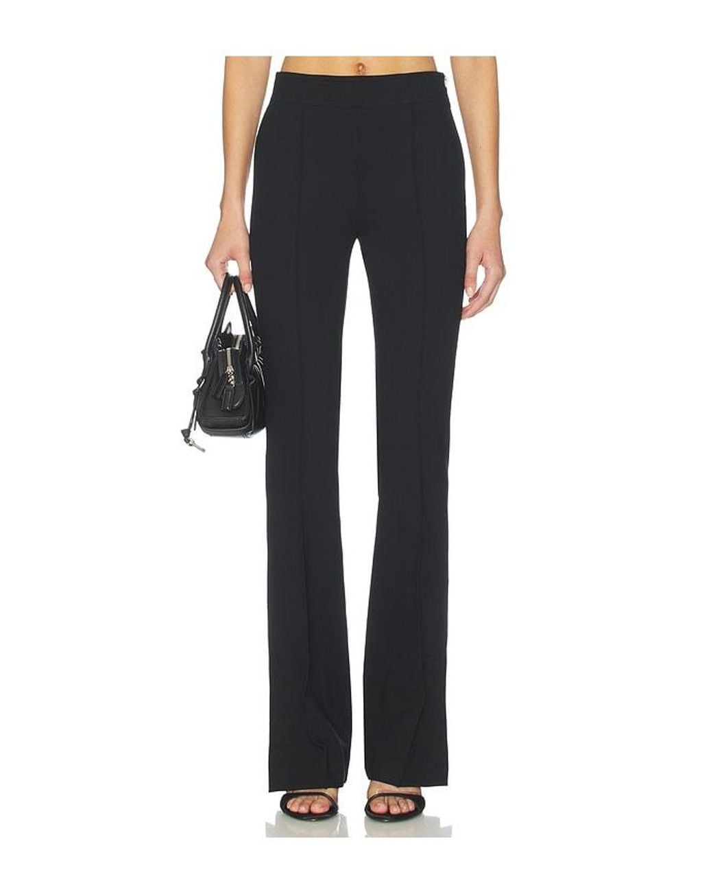 Helmut Lang Black Ponte Bootcut