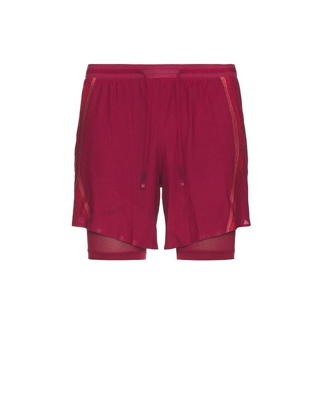 lululemon athletica Red Fast And Free Airflow Running Short 6 for men