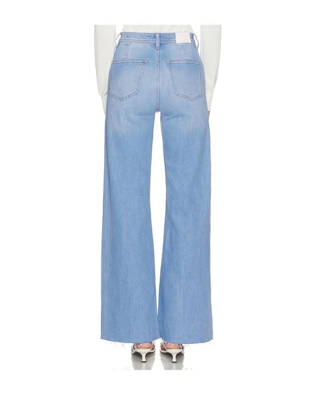 Pistola Blue Penny High Rise Wide Leg Jeans
