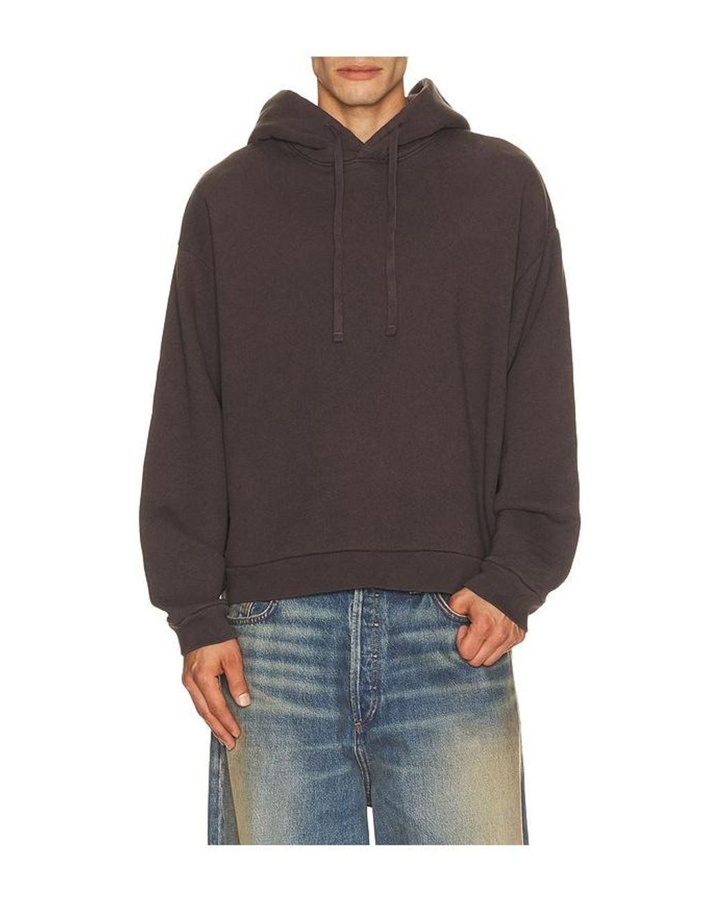 Agolde Gray Salford Hoodie for men