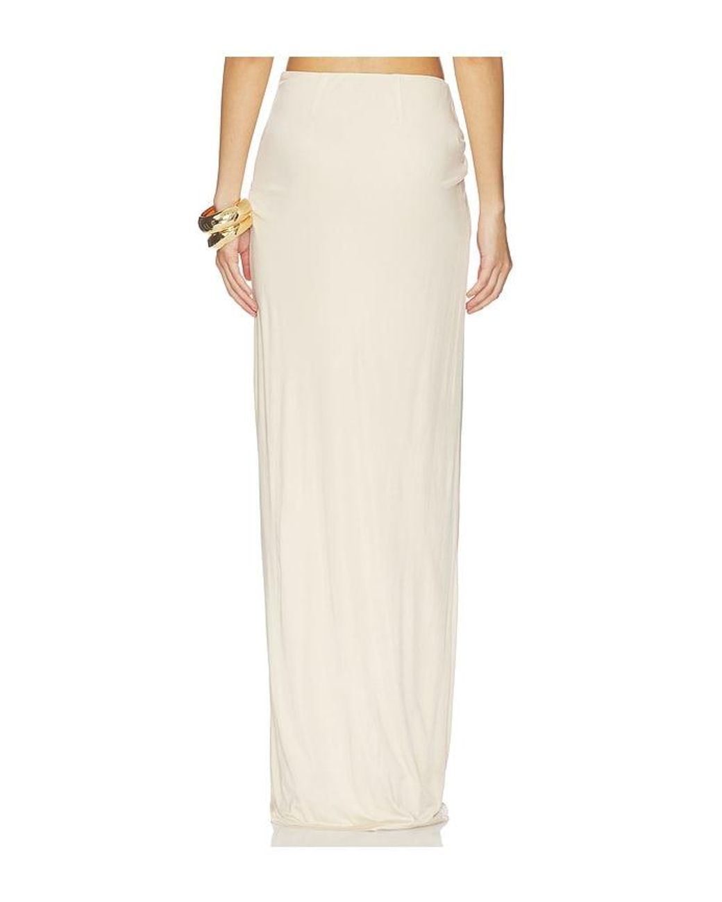 MAY MASHIAH White Sienna Skirt
