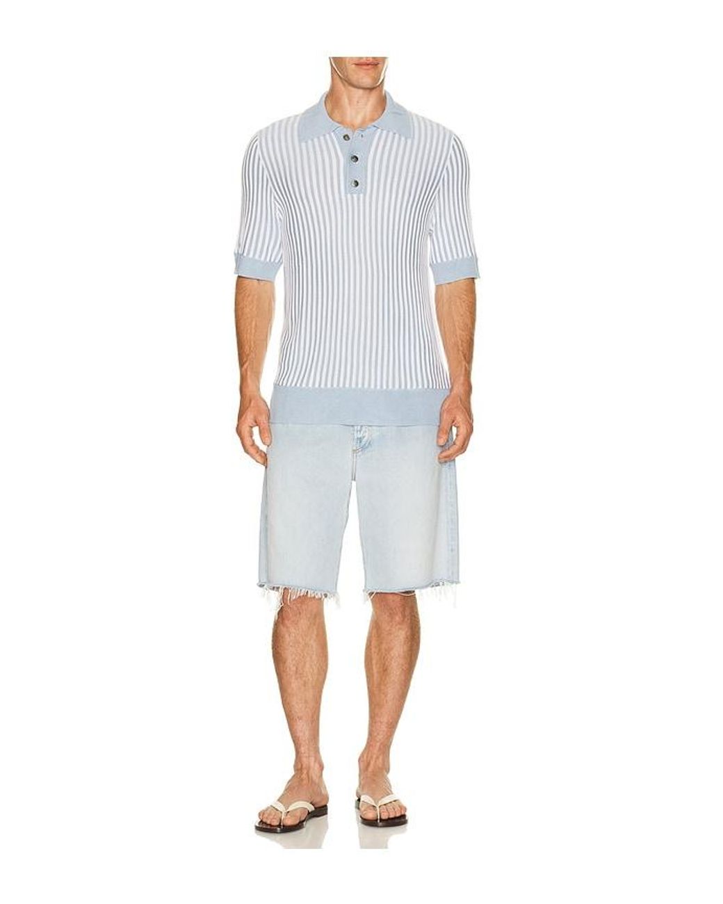 CHE White Roca Polo for men