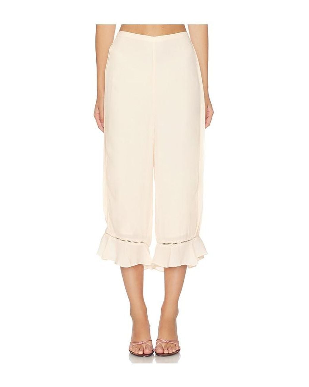 Posse White Jane Pant