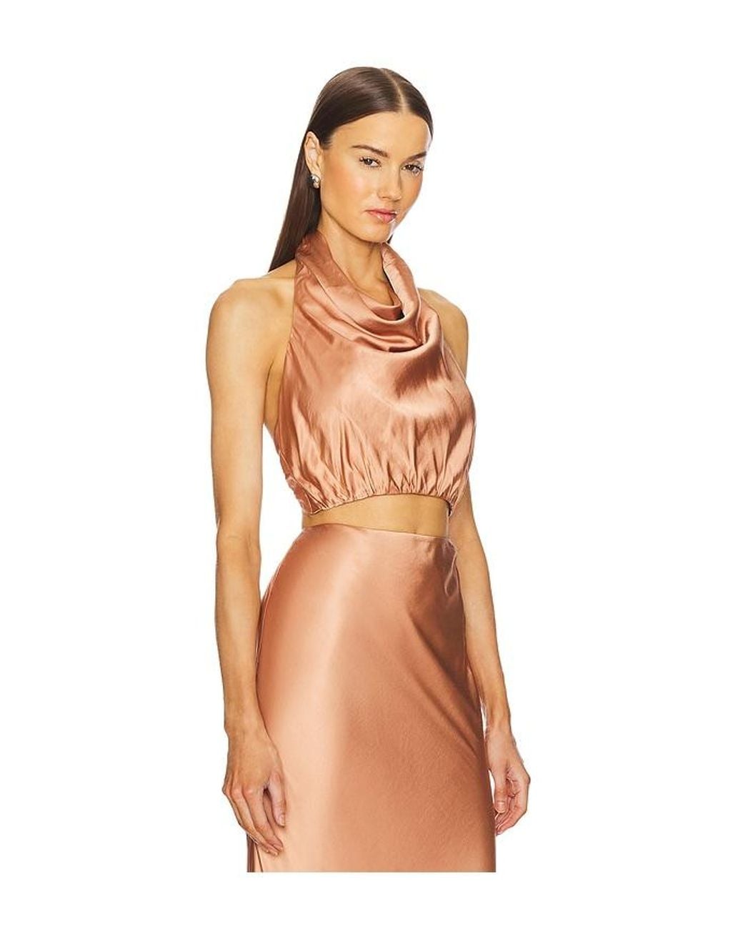 Michael Costello Natural X Revolve Perla Top