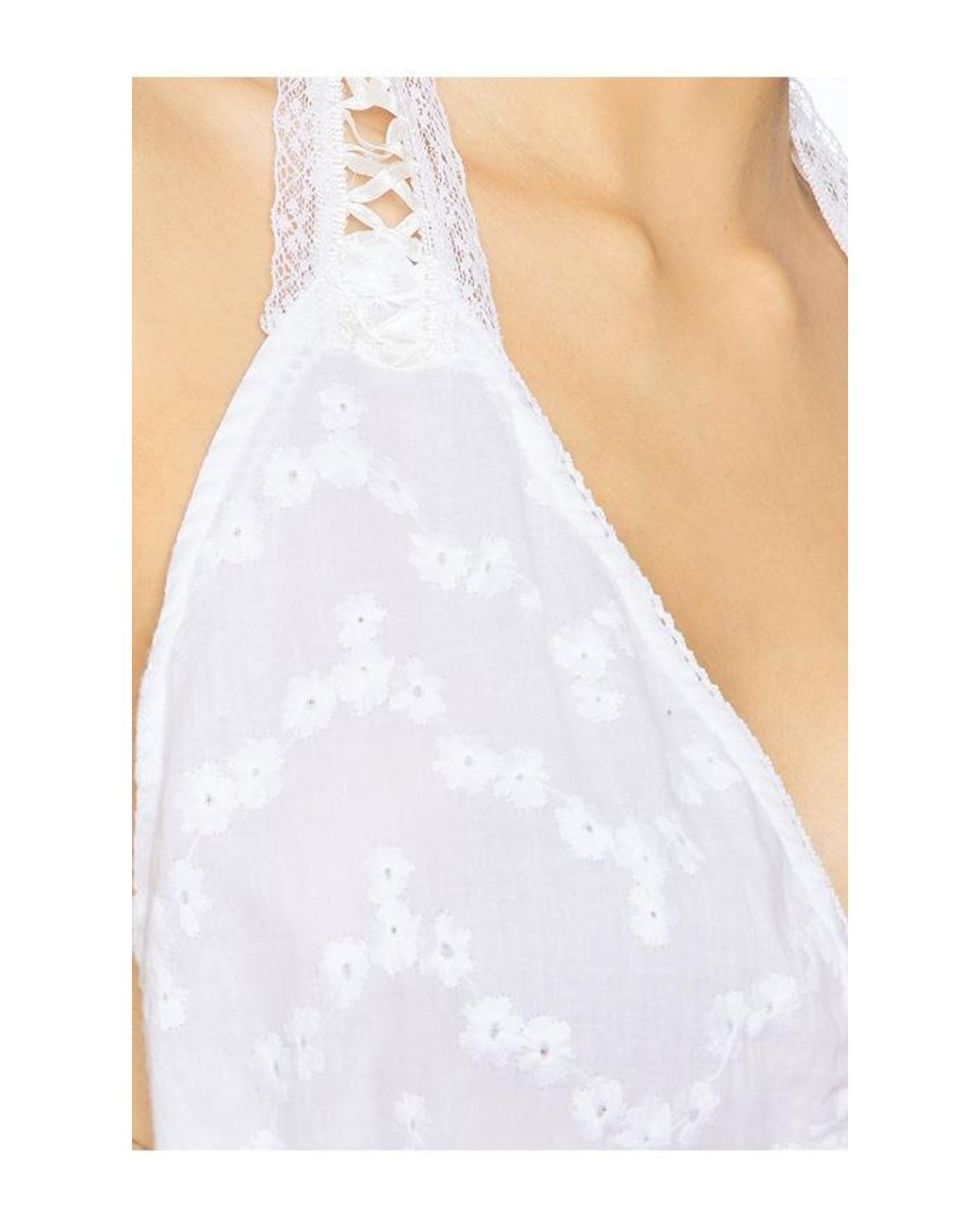 Bella Venice White Neckholder-Top Sofia
