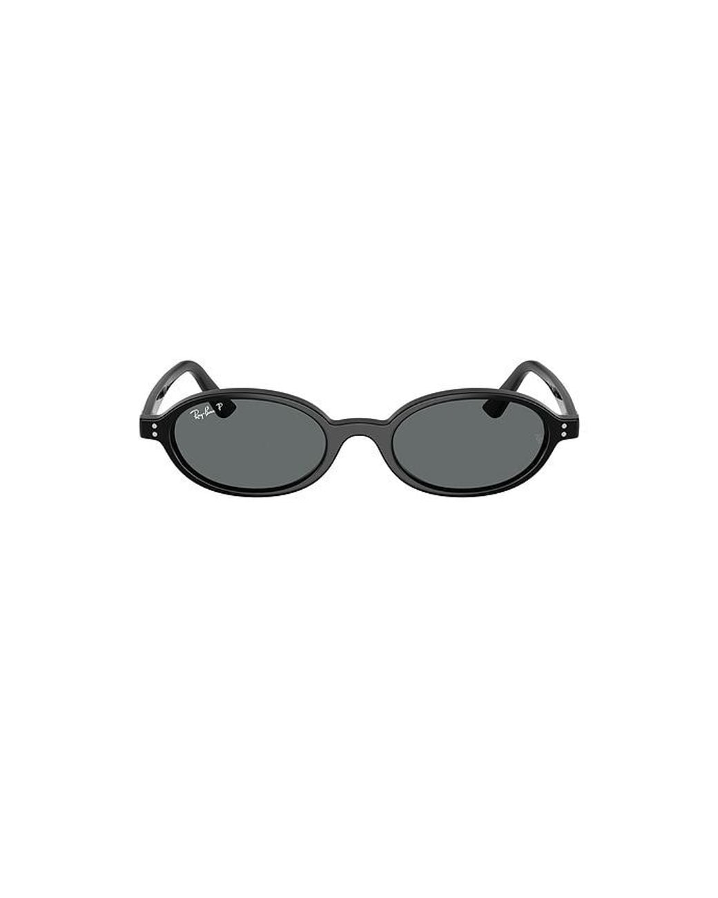 Ray-Ban Black Oval Sunglasses